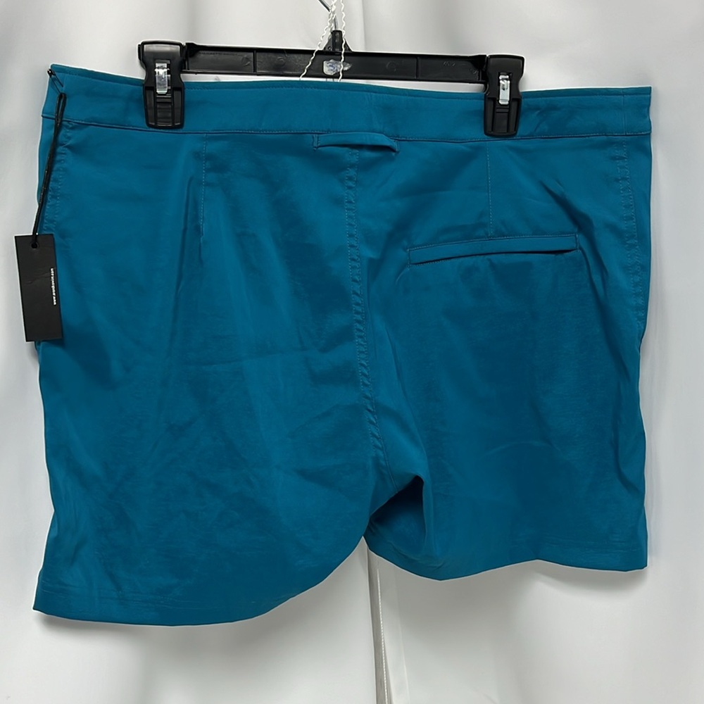 Aronik 4 1/2” Mens teal Lined Swim Trunks XL - Picture 2 of 11